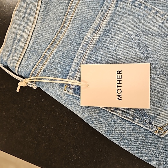 💕MOTHER💕 The Mid Rise Dazzler Ankle Step Fray Jeans ~ Ropin' & Ridin' 30 NWT - Picture 12 of 16